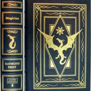 MAGICIAN by Raymond Feist Easton Press Signed by Author As New
